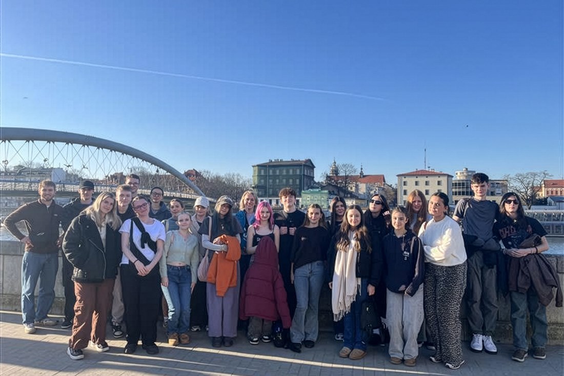 Students conducted research for their studies in Krakow