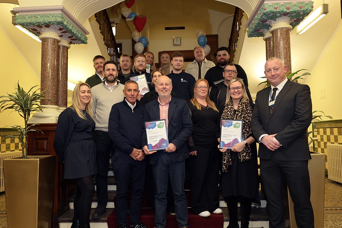 The newly inducted TT500 employer champions